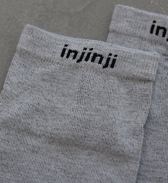 【injinji】インジンジ Liner+Runner Mini Crew "エバーグレード" ※ネコポス可