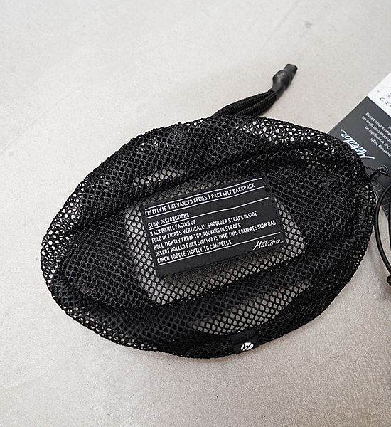 【Matador】マタドール Freefly16 Backpack "Black"