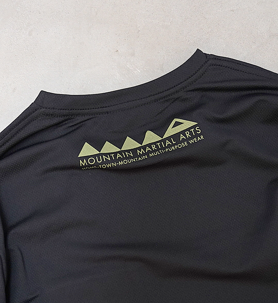 【Mountain Martial Arts】マウンテンマーシャルアーツ unisex MMA Panel Long Sleeve Pocket Tee “Black_British Camo” ※ネコポス可