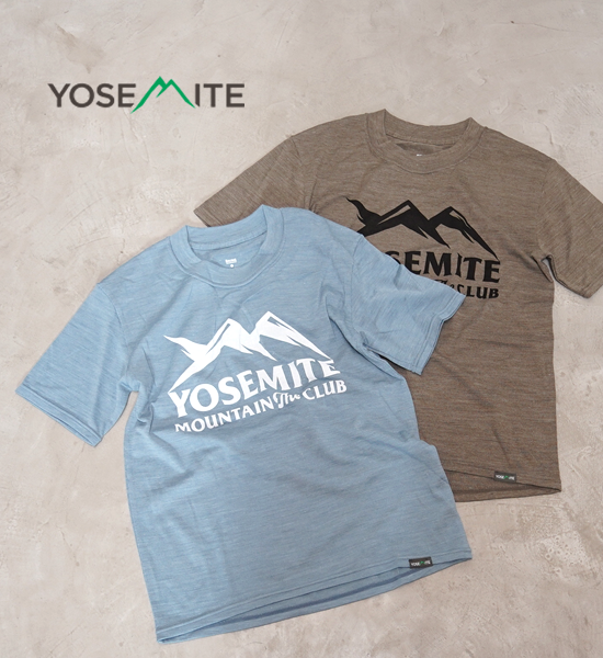 【BRING×Yosemite】unisex BRING×Yosemite Yosemite Mountain The Club Tee "2Color" ※ネコポス可