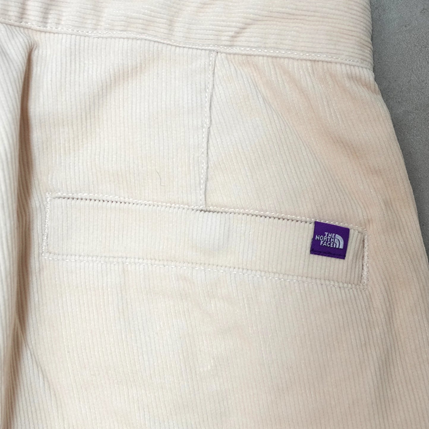 【THE NORTH FACE Purple Label】ノースフェイスパープルレーベル men's Corduroy Wide Straight Field Pants "Ivory"