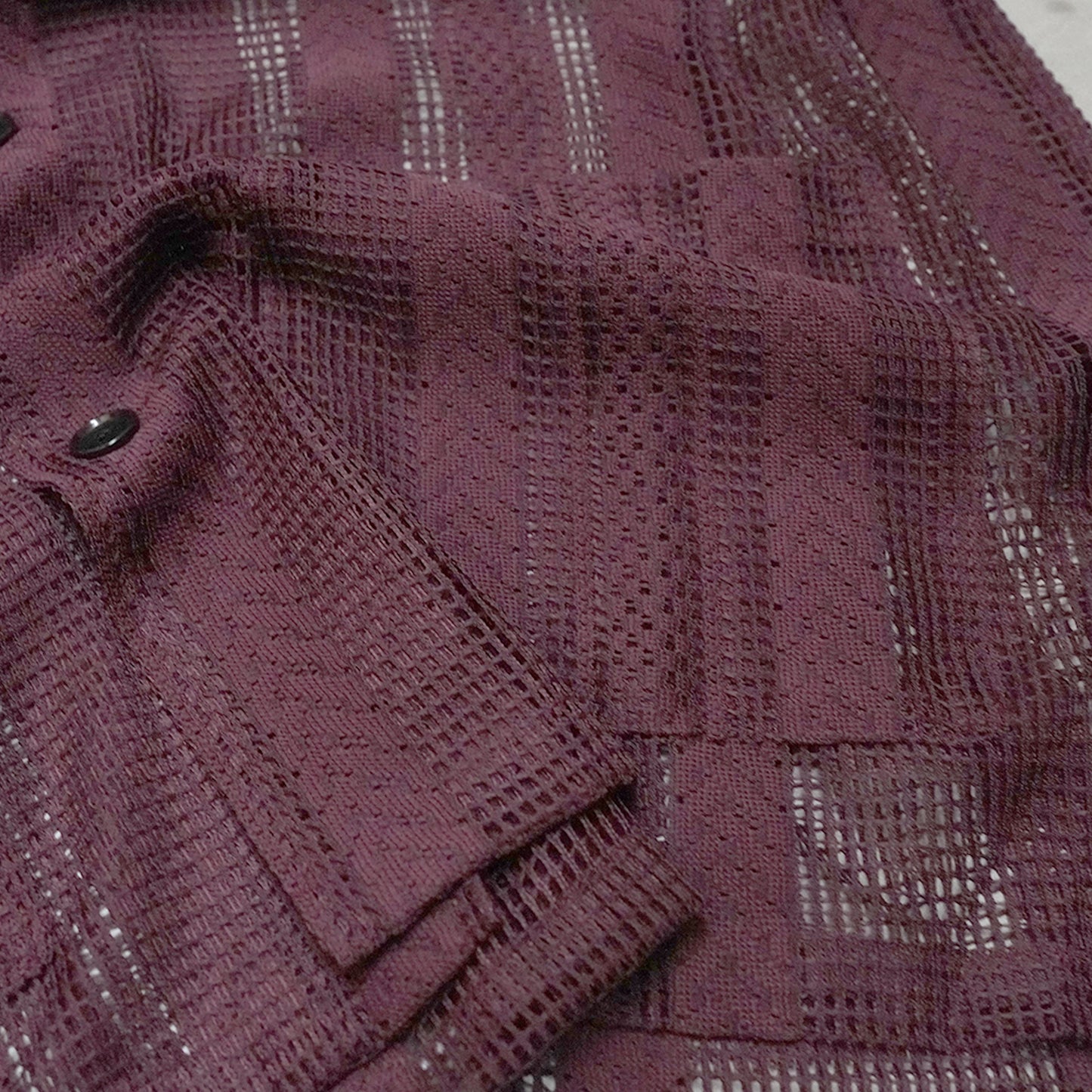 【South2 West8】サウスツーウエストエイト men's Cabana Shirt - Poly Lace Jq. "2Color"