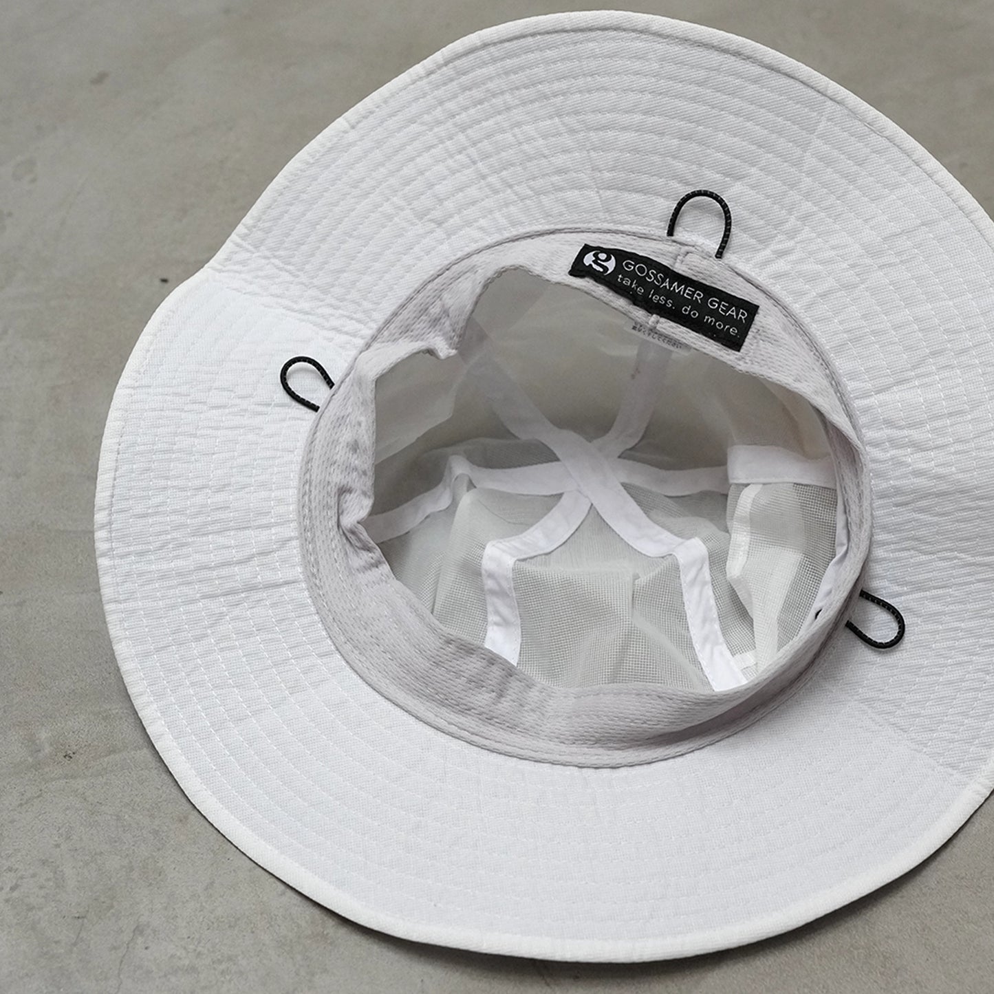 【Gossamer Gear】ゴッサマーギア GG Breathable Light Hat with Dyneema® "White" ※ネコポス可