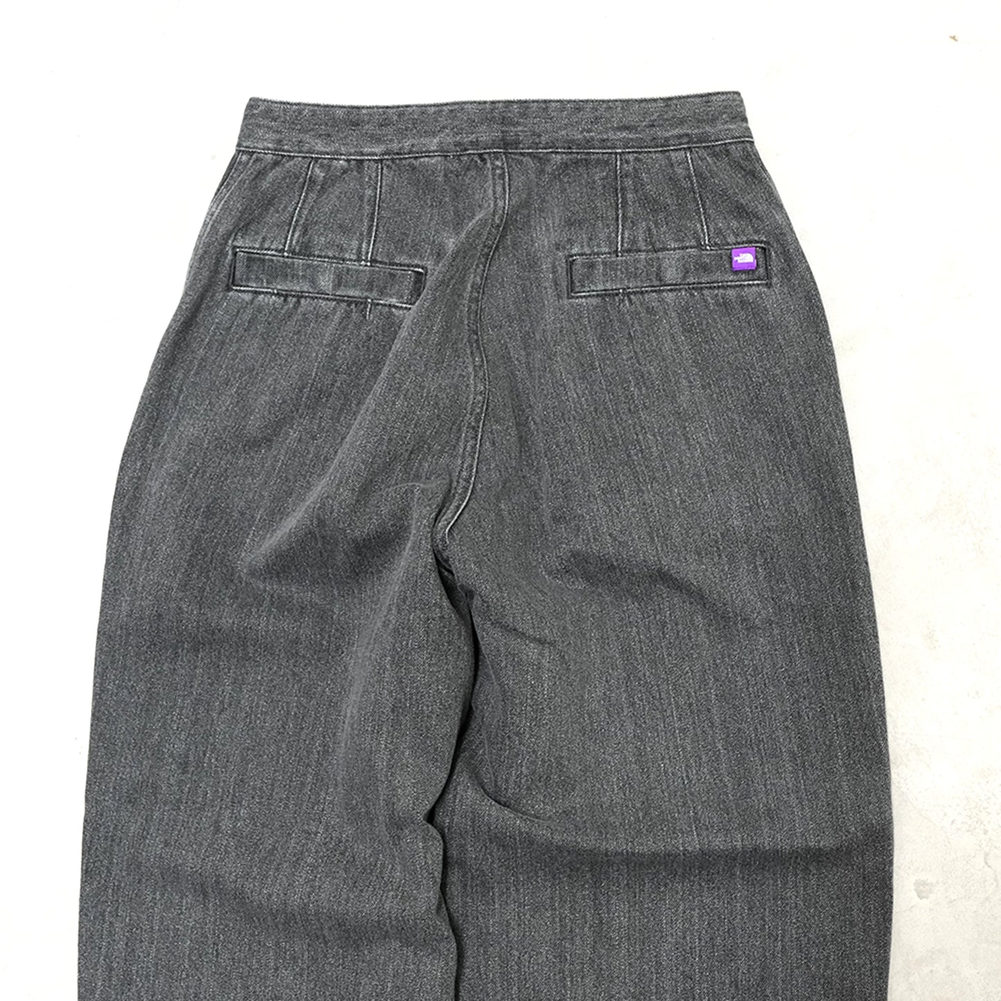 【THE NORTH FACE Purple Label】ノースフェイスパープルレーベル women's Denim Wide Tapered Field Pants "Gray"