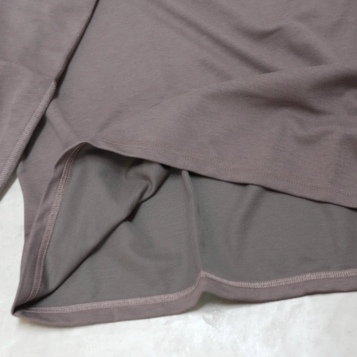 【South2 West8】サウスツーウエストエイト men's L/S Tee - Simplify,simplify "Gray"