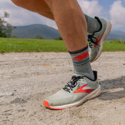【DARN TOUGH VERMONT】 ダーンタフバーモント Pacer Micro Crew Ultra-Lightweight Running Socks "Seafoam" ※ネコポス可