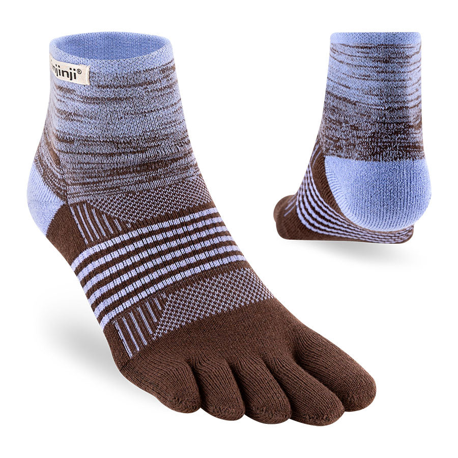 【injinji】インジンジ women's Trail Midweight Mini-Crew "8Color" ※ネコポス可