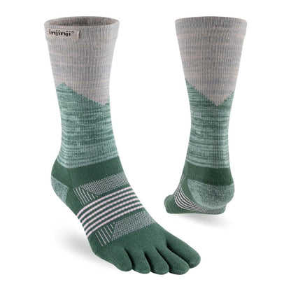 【injinji】インジンジ women's Trail Midweight Crew "4Color" ※ネコポス可