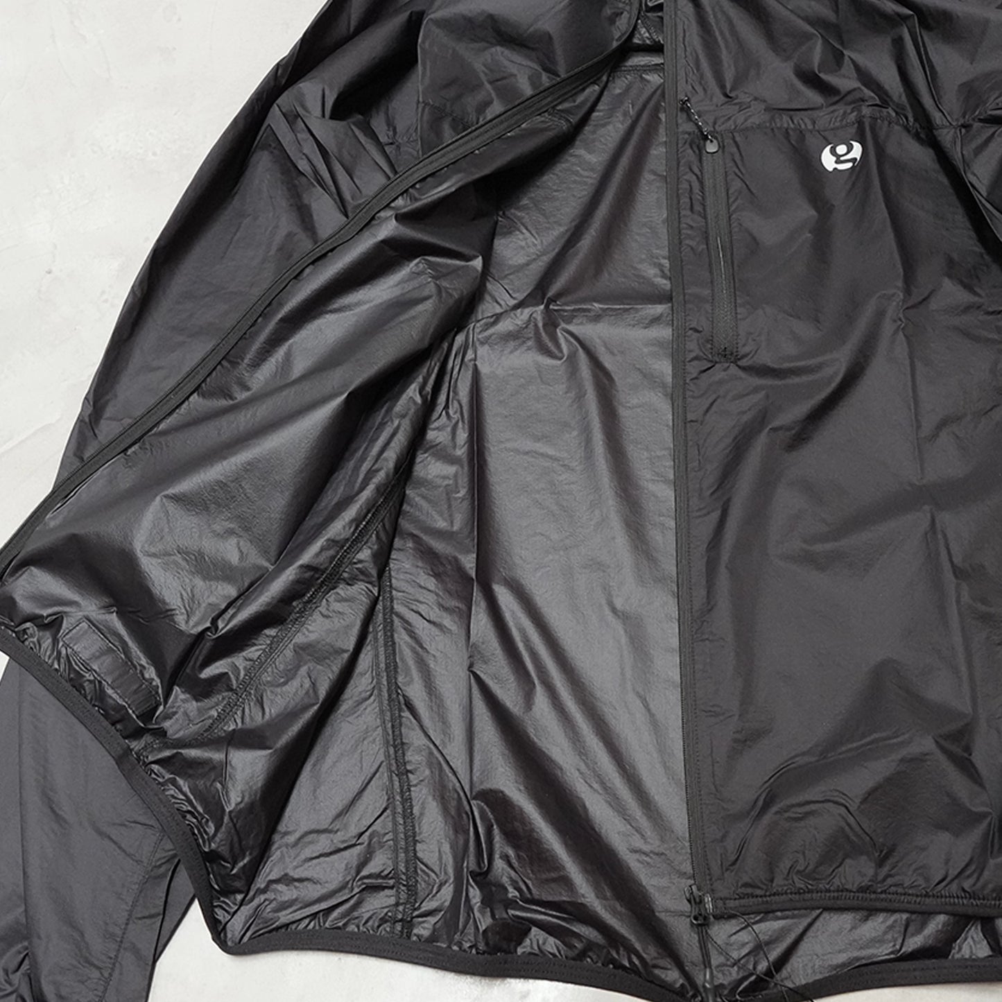 【Gossamer Gear】ゴッサマーギア unisex GG Ultralight EtP Hooded Jacket "Black"