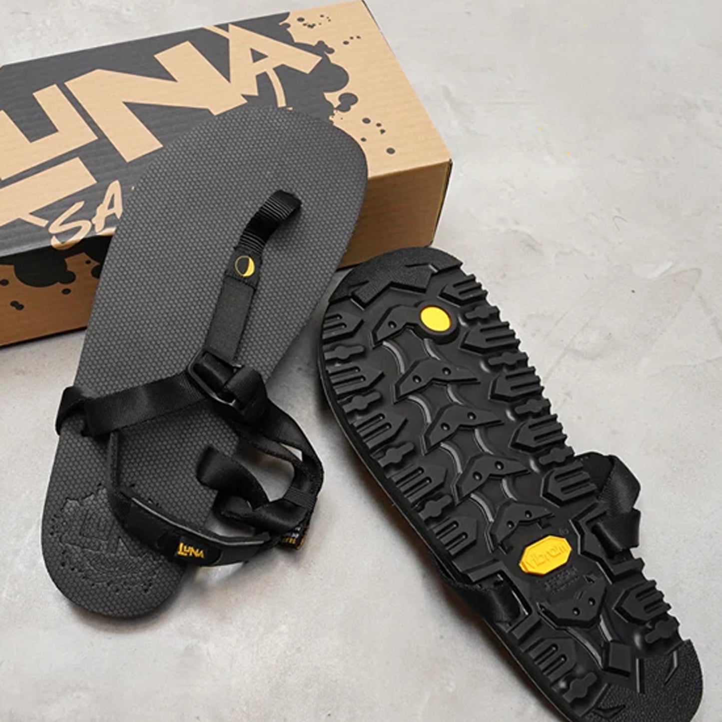 【LUNA SANDALS】ルナサンダル Oso Flaco Retro "Black"