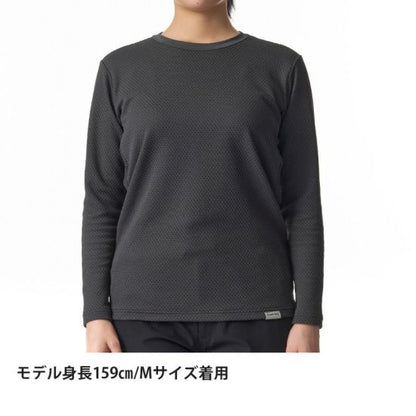 【finetrack】 ファイントラック women's ドラウトサーモロングスリーブ "カーボン"