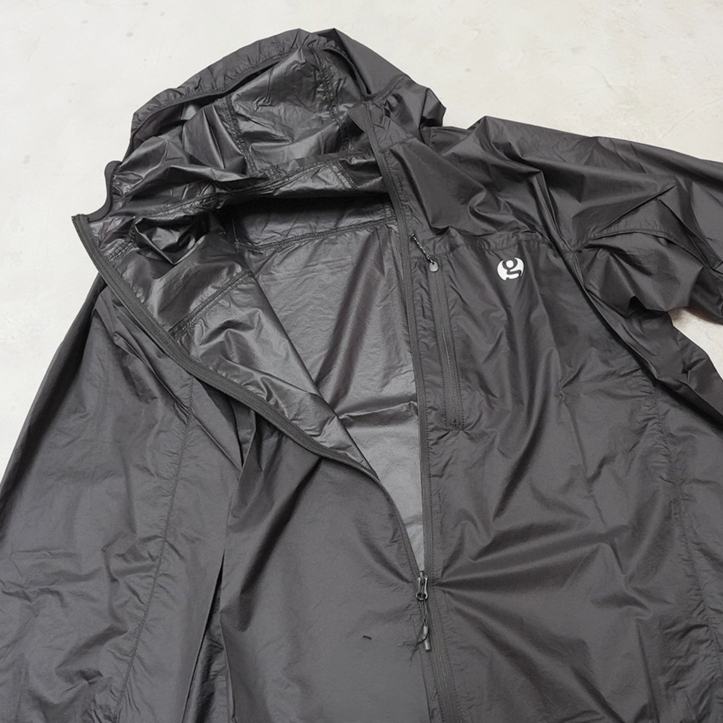 【Gossamer Gear】ゴッサマーギア unisex GG Ultralight EtP Hooded Jacket "Black"