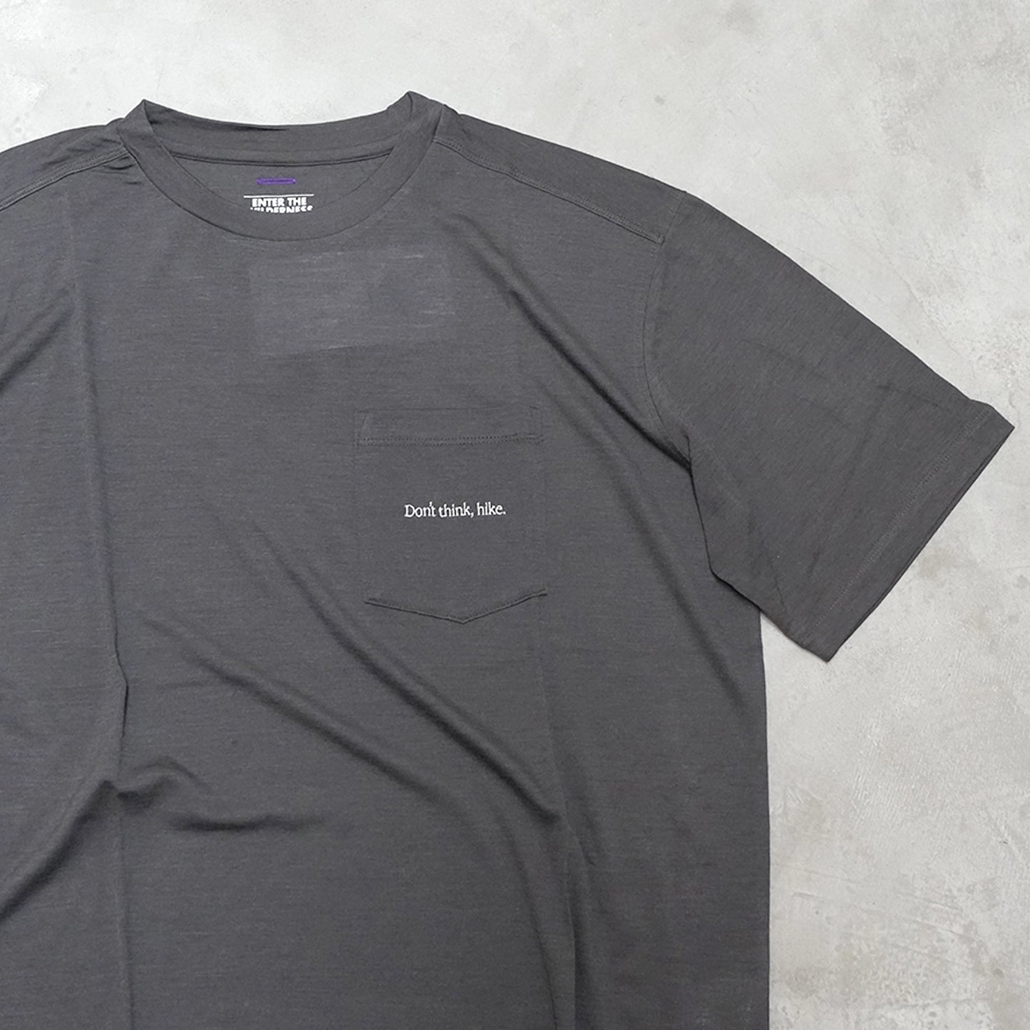 【HIKER TRASH】ハイカートラッシュ Enter the Wilderness ”MERINO S/S TEE”