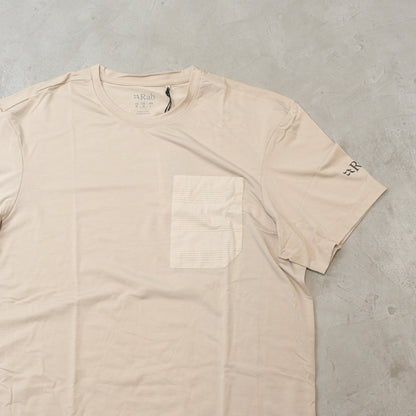 【Rab】ラブ men's Rivelin Pocket Tee "2Color" ※ネコポス可
