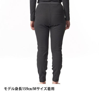 【finetrack】 ファイントラック women's ドラウトサーモタイツ "カーボン"