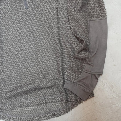 【milestone】マイルストーン unisex Cloud Half-Zip "2Color"
