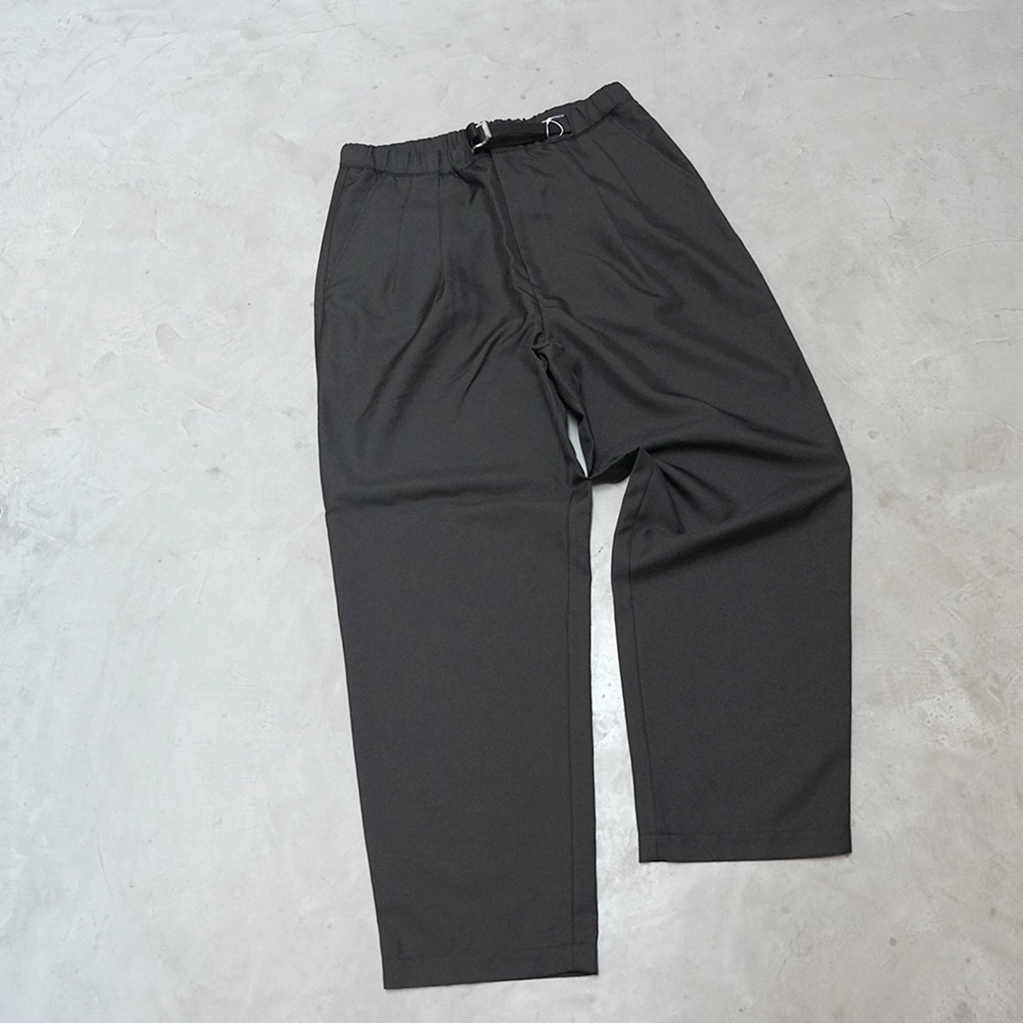 【nanamica】ナナミカ men's Polyester Twill Club Pants "Black"
