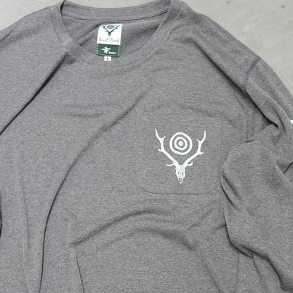 【South2 West8】サウスツーウエストエイト men's SOUTH2 WEST8 × FOXFIRE L/S Round Pocket Tee-SCORON "2Color" ※ネコポス可