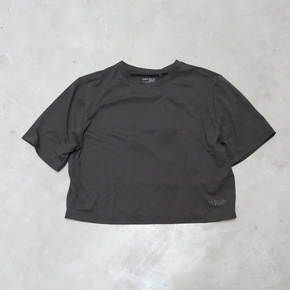 【Rab】ラブ women's Rivelin Crop Tee "2Color" ※ネコポス可