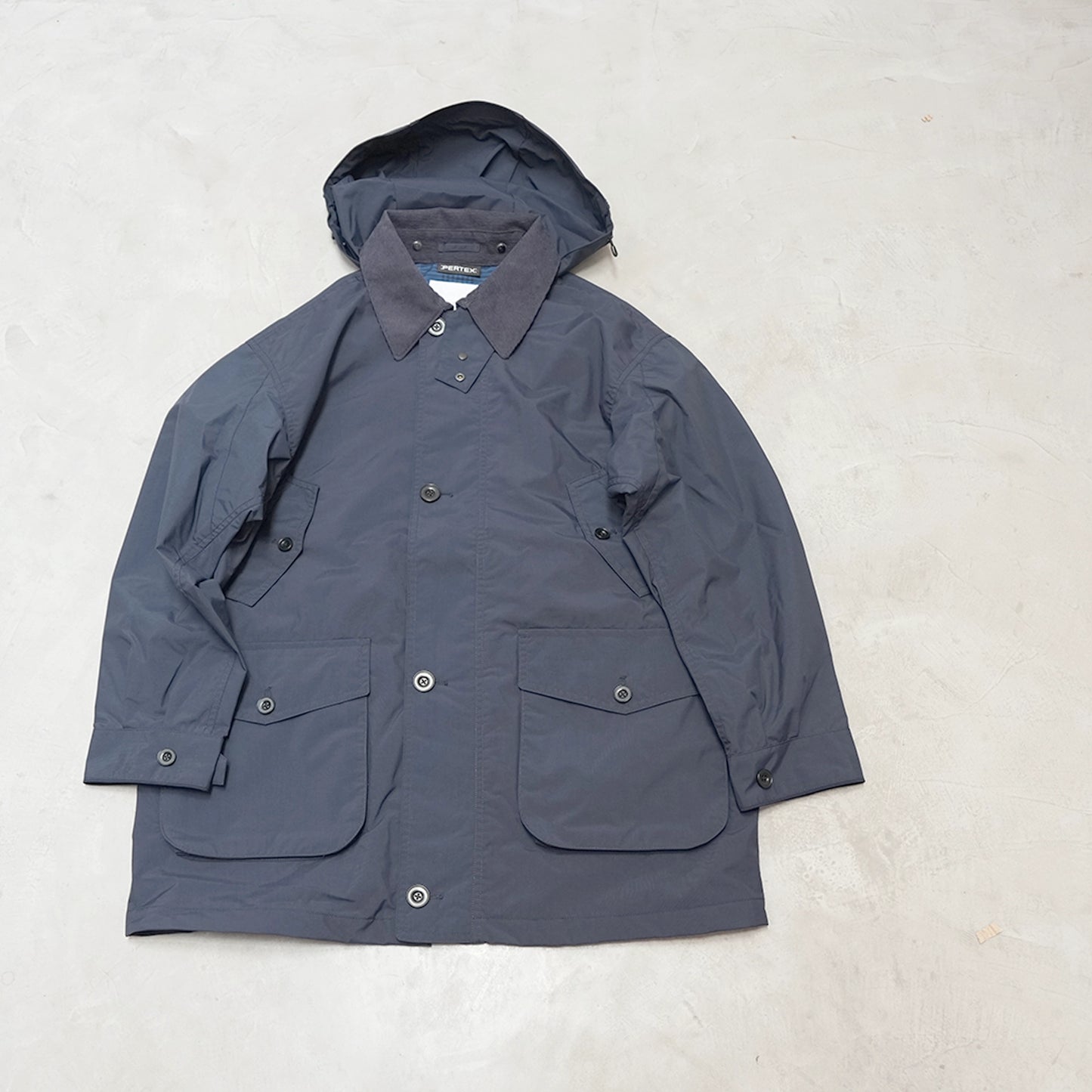【nanamica】ナナミカ women's 2L PERTEX UNLIMITED Field Jacket "Dark Navy"