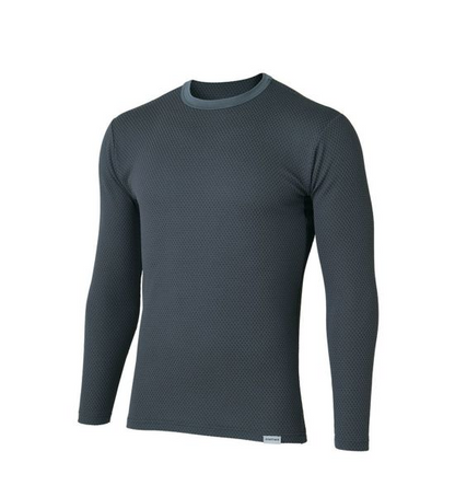 【finetrack】 ファイントラック men's ドラウトサーモロングスリーブ "カーボン"