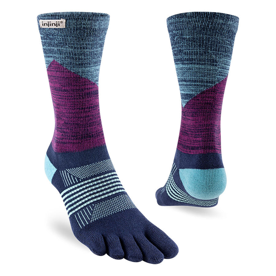 【injinji】インジンジ women's Trail Midweight Crew "4Color" ※ネコポス可