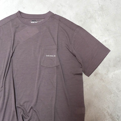 【HIKER TRASH】ハイカートラッシュ Enter the Wilderness ”MERINO S/S TEE”