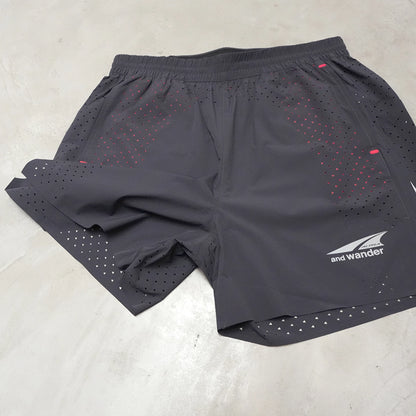 【and wander】アンドワンダー Altra × and wander ventilation short pants "2Color"