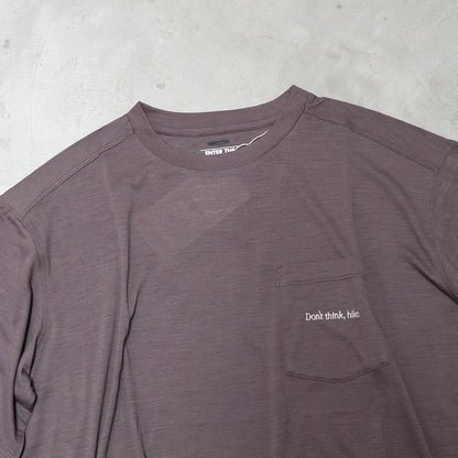【HIKER TRASH】ハイカートラッシュ Enter the Wilderness ”MERINO S/S TEE”