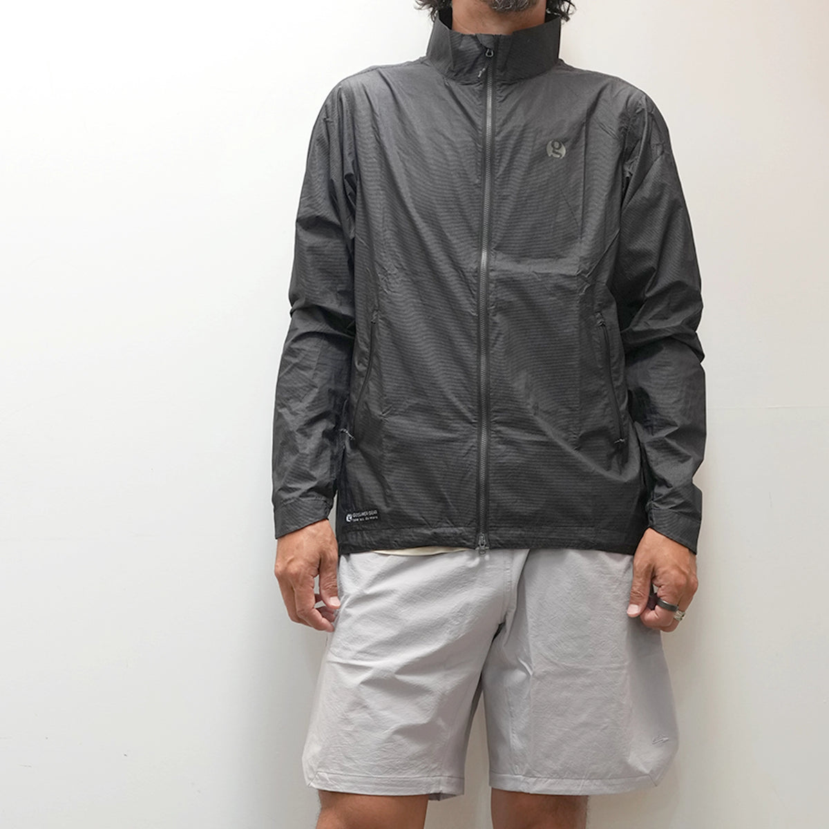 【Gossamer Gear】ゴッサマーギア unisex GG Hoodless Jacket with Dyneema "Black"