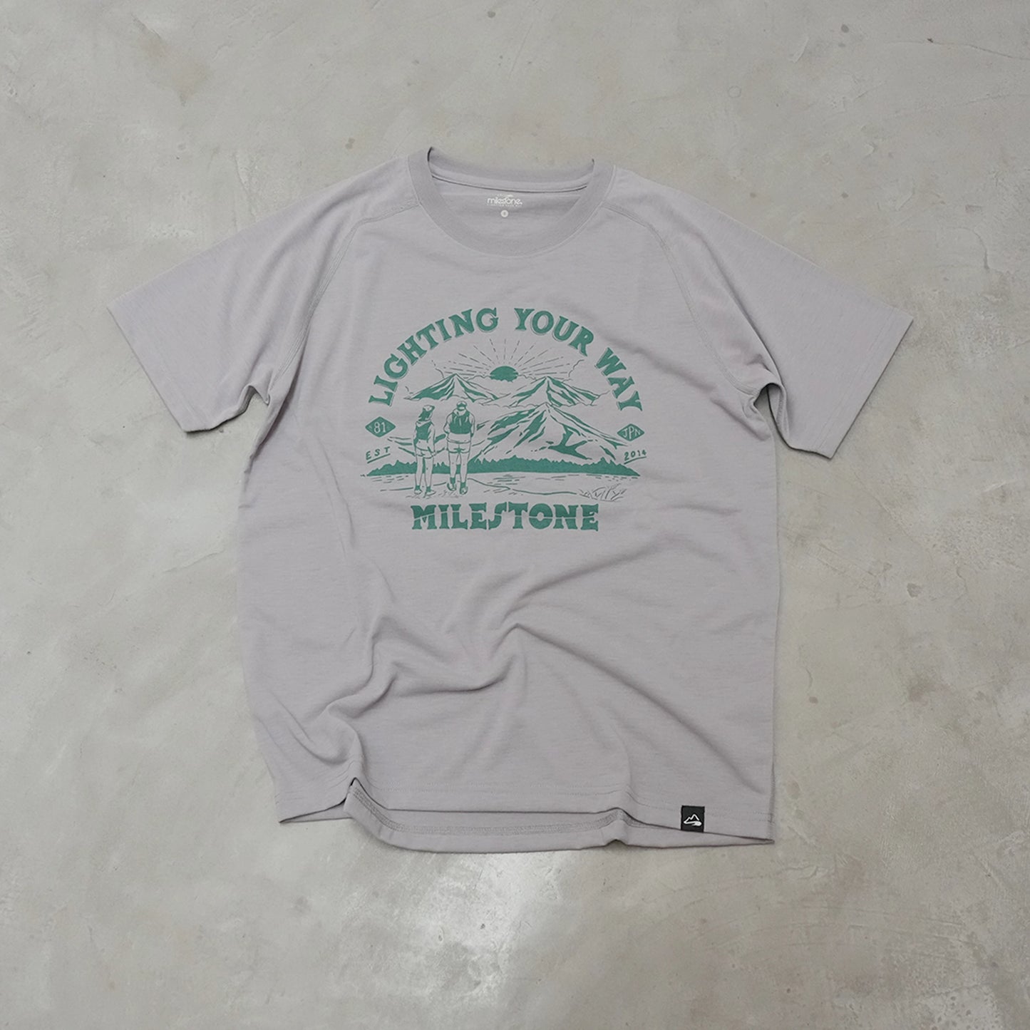 【milestone】マイルストーン unisex milestone Original T-Shirt Canvas "National Park" "2Color" ※ネコポス可