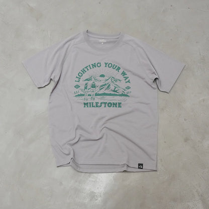 【milestone】マイルストーン unisex milestone Original T-Shirt Canvas "National Park" "2Color" ※ネコポス可