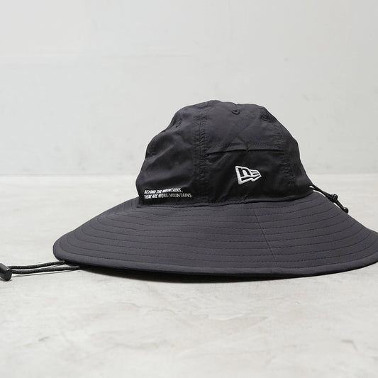 【NEW ERA OUTDOOR】ニューエラアウトドア Adventure Wide Brim 15D 3L Nylon  "Black" ※ネコポス可