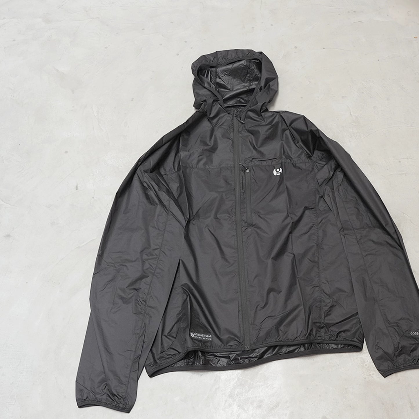 【Gossamer Gear】ゴッサマーギア unisex GG Ultralight EtP Hooded Jacket "Black"