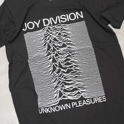 【MUSIC TEE】 JOY DIVISION 'UNKNOWN PLEASURE' "Black"※ネコポス可