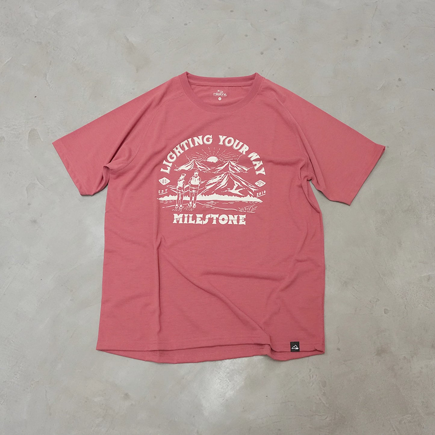 【milestone】マイルストーン unisex milestone Original T-Shirt Canvas "National Park" "2Color" ※ネコポス可