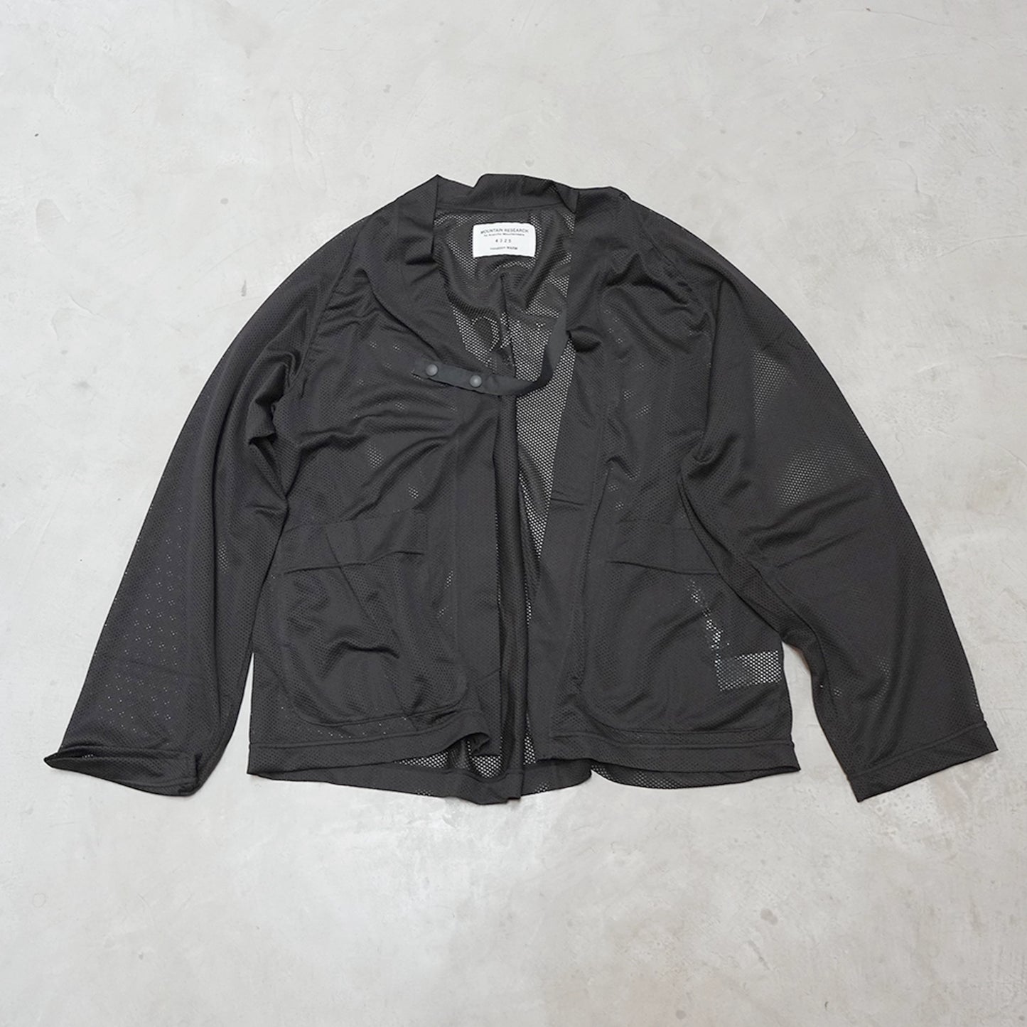 【Mountain Research】マウンテンリサーチ Mesh Kurt "BLack"
