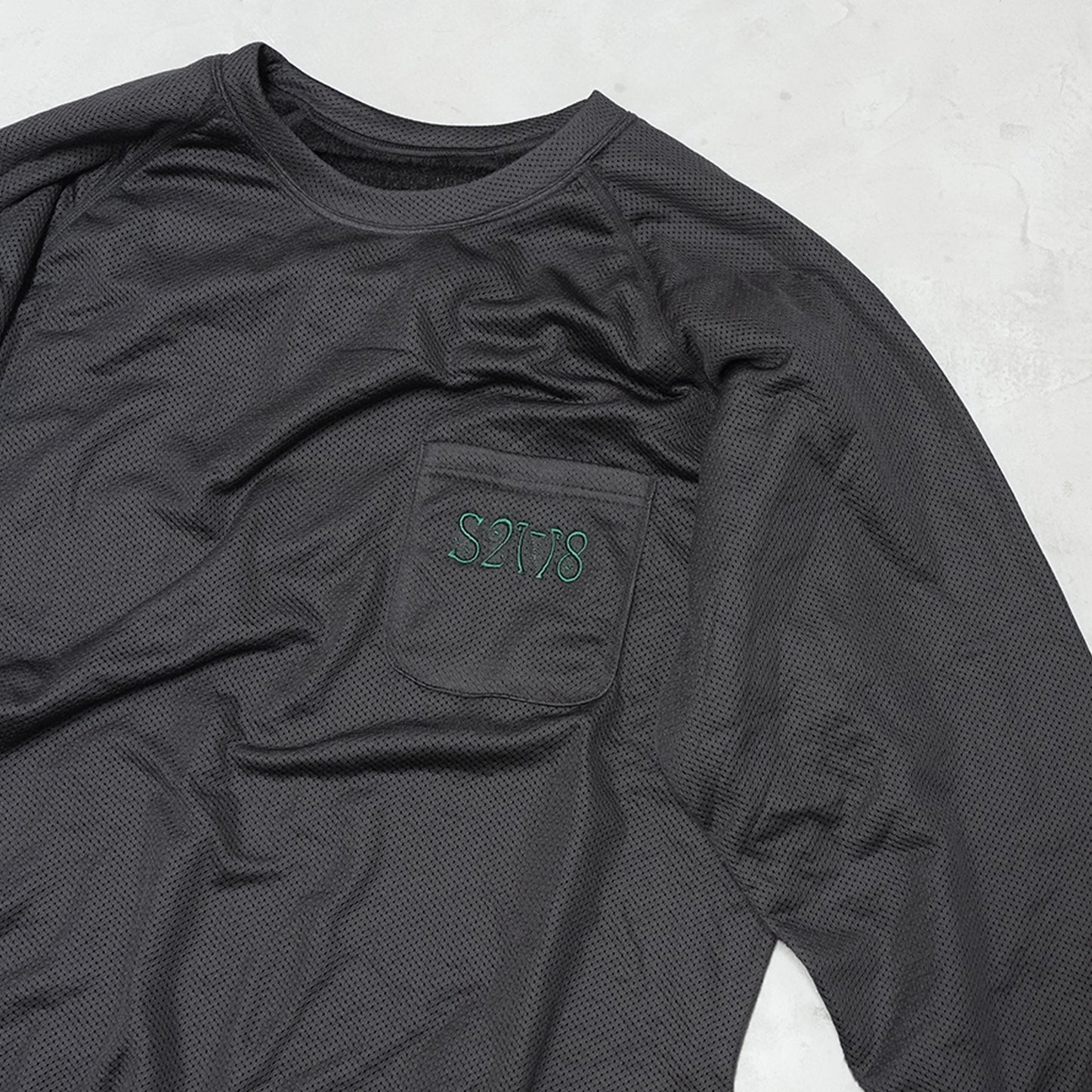 【South2 West8】サウスツーウエストエイト men's Reversible L/S Crew Neck Shirt - Poly Tricot "2Color"