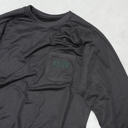 【South2 West8】サウスツーウエストエイト men's Reversible L/S Crew Neck Shirt - Poly Tricot "2Color"