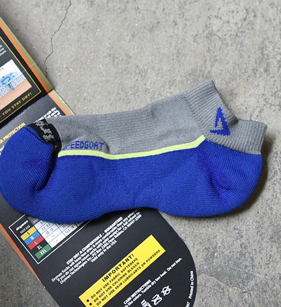 【drymax】ドライマックス Lite Trail Running (Mini Crew) "Royale×Anth×Lime-Speed Goat-" ※ネコポス可