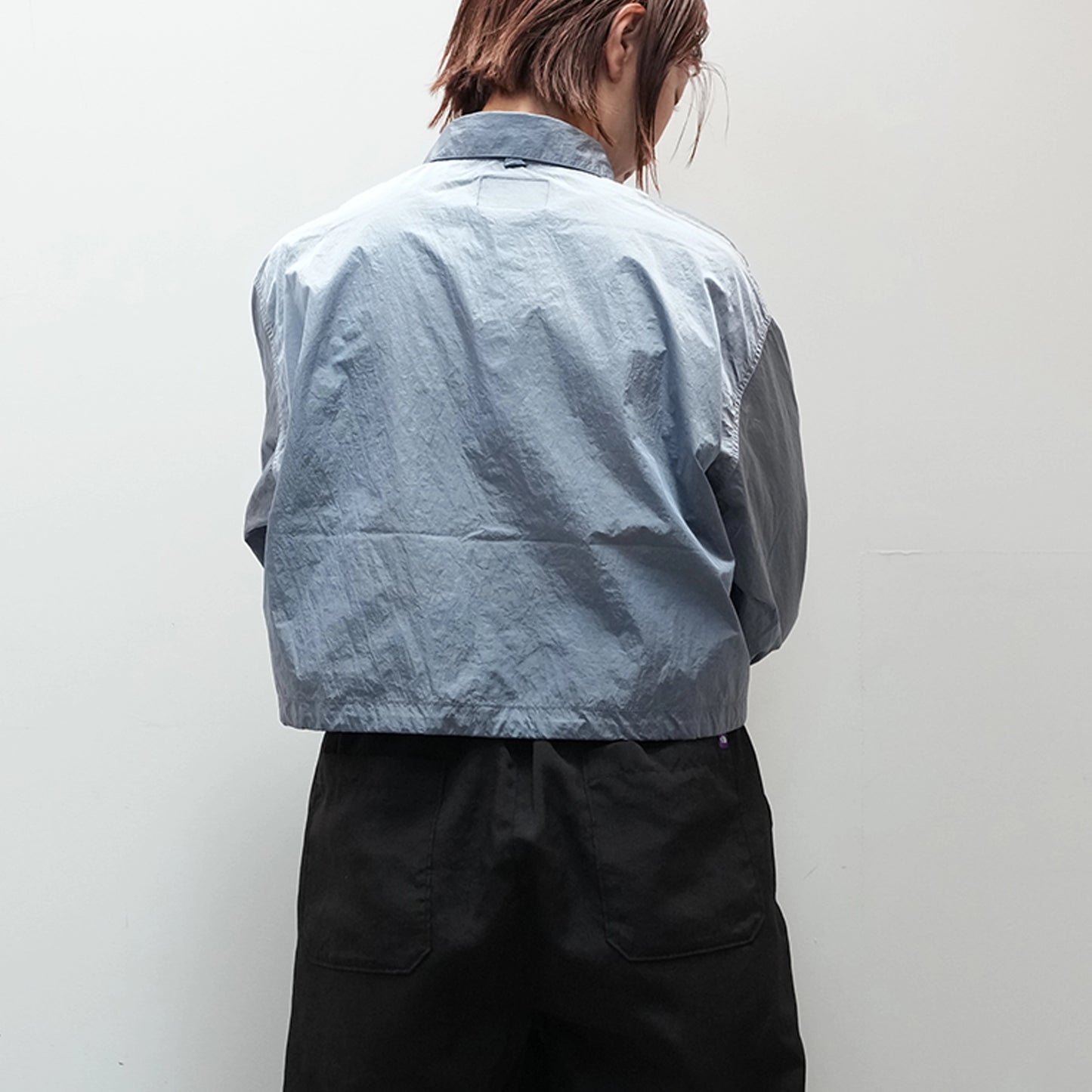 【THE NORTH FACE Purple Label】ノースフェイスパープルレーベル  women's Nylon Taffeta Field Cropped Shirt Jacket "2Color"