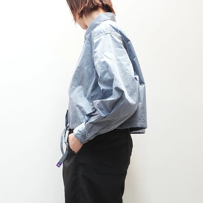 【THE NORTH FACE Purple Label】ノースフェイスパープルレーベル  women's Nylon Taffeta Field Cropped Shirt Jacket "2Color"
