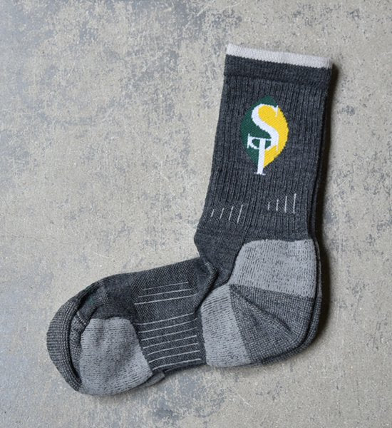 【POINNT6】ポイントシックス Shinetsu Hiking Tech Light Crew "Gray" ※ネコポス可