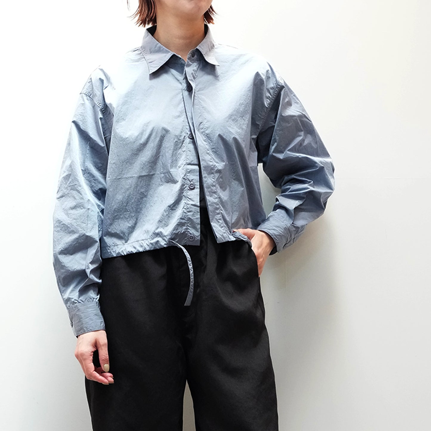 【THE NORTH FACE Purple Label】ノースフェイスパープルレーベル  women's Nylon Taffeta Field Cropped Shirt Jacket "2Color"