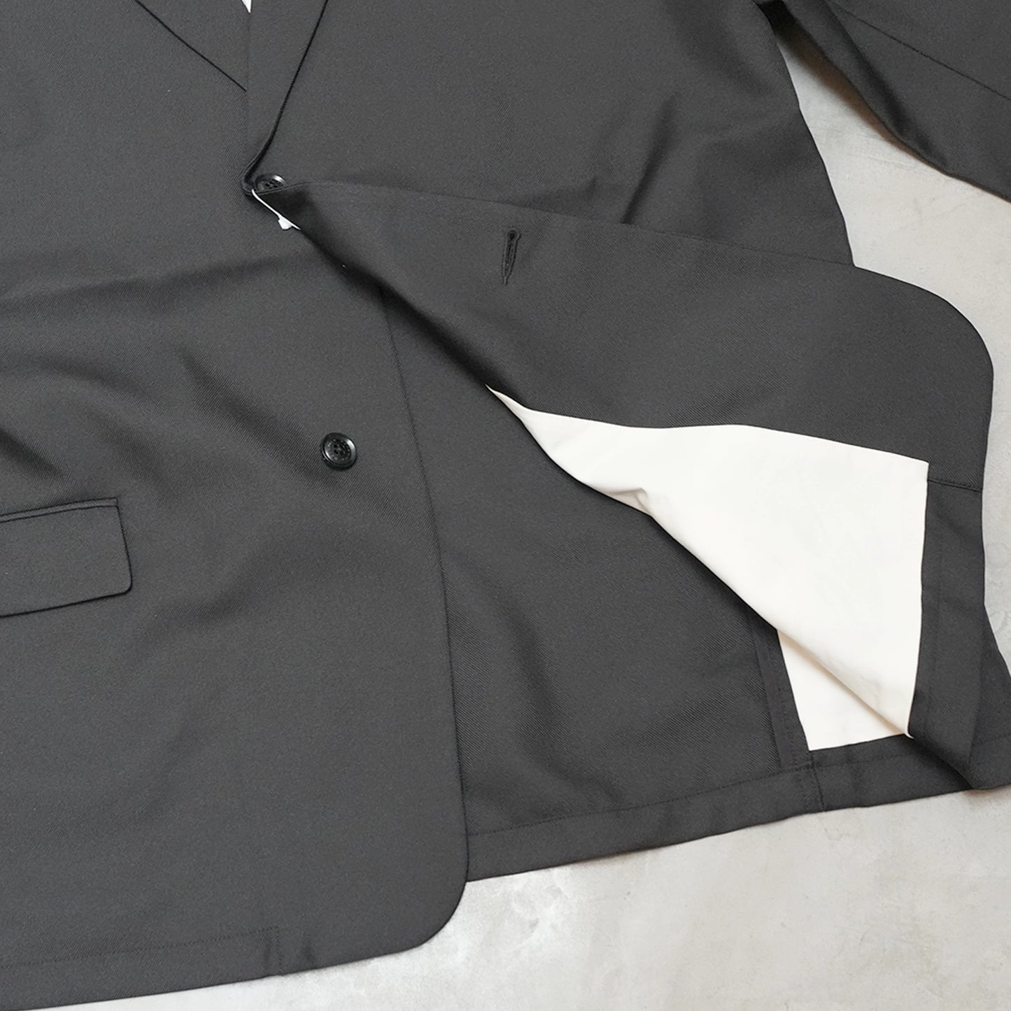 【nanamica】ナナミカ men's Polyester Twill Club Jacket "Black"