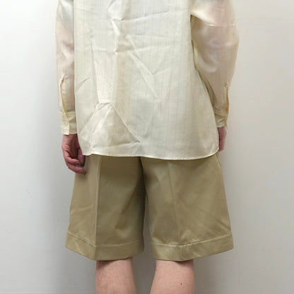 【nanamica】ナナミカ women's Double Pleated Chino Shorts "Khaki"