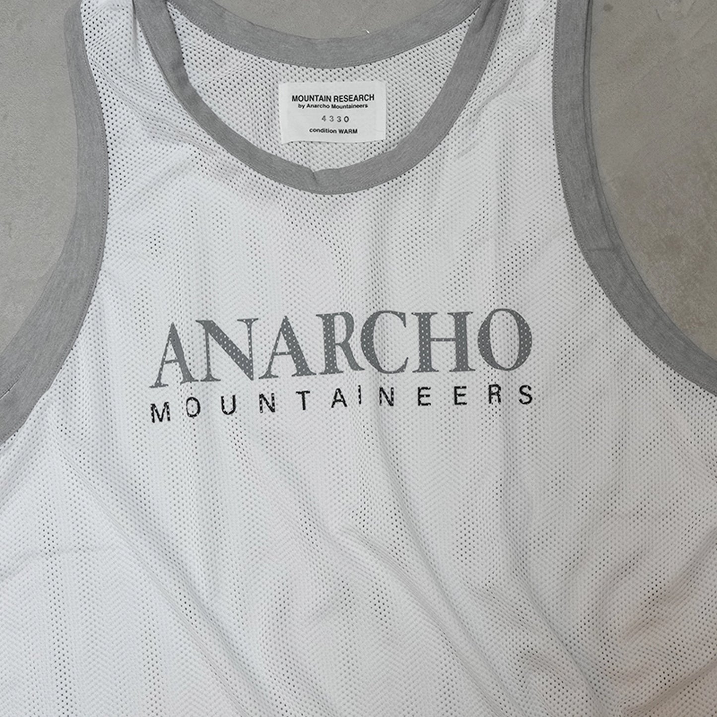 【Mountain Research】マウンテンリサーチ Mesh Tank Top "2Color" ※ネコポス可