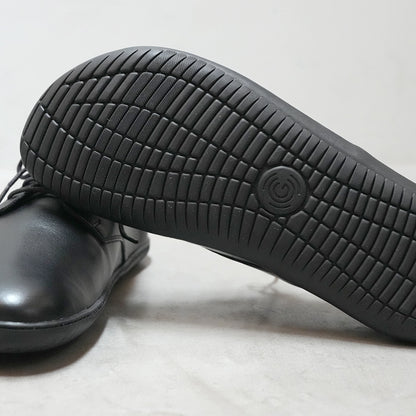 【GROUNDIES】 グラウンディーズ men's Palermo Barefoot+ "Black"