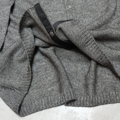 【STATIC】スタティック unisex Roar Cardigan "Off Black"
