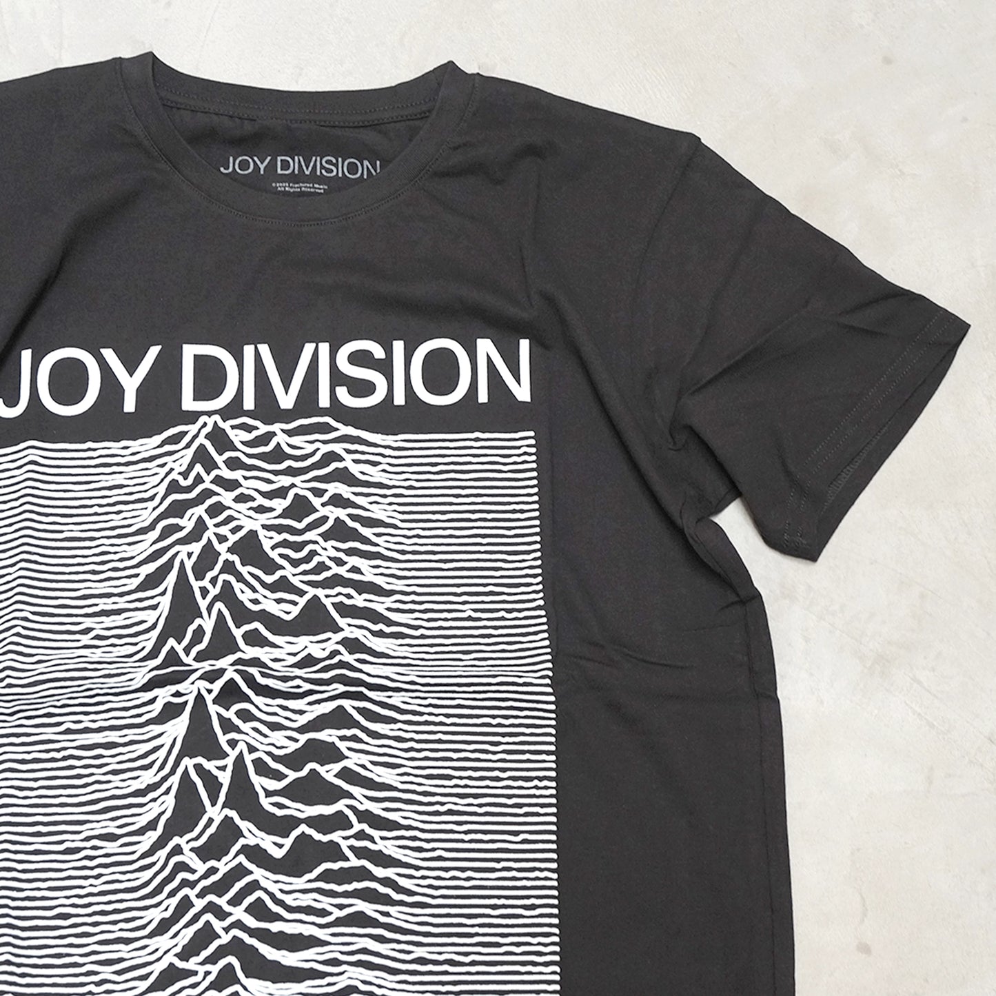 【MUSIC TEE】 JOY DIVISION 'UNKNOWN PLEASURE' "Black"※ネコポス可